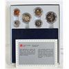 Image 1 : 1987 SPECIMEN 6 COIN SET WITH COA CANOE DOLLAR