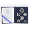 Image 1 : 1985 SPECIMEN 6 COIN SET WITH COA CANOE DOLLAR