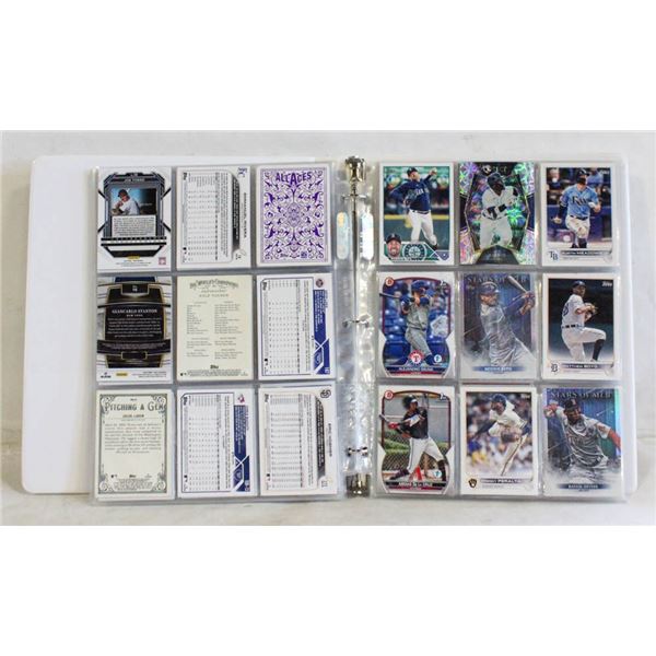 BASEBALL CARDS BINDER ESTATE
