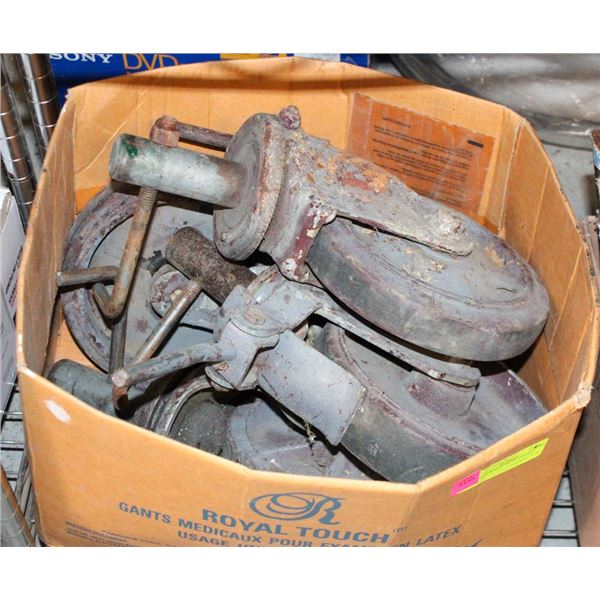 SET OF 4 WHEEL OF SCAFFOLD