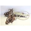 LOT OF EXTENTION CORDS & INDOOR POWER SURGE BAR
