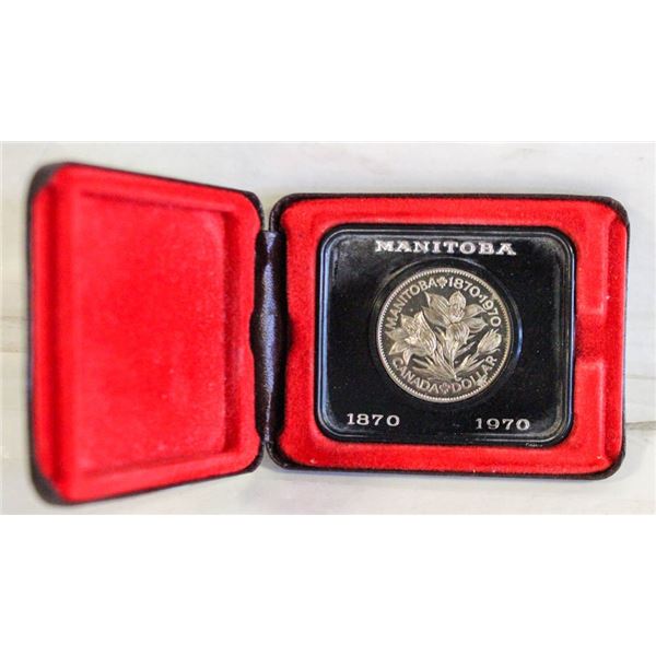 1870-1970 MANITOBA CANADA DOLLAR COIN UNCIRCULATED