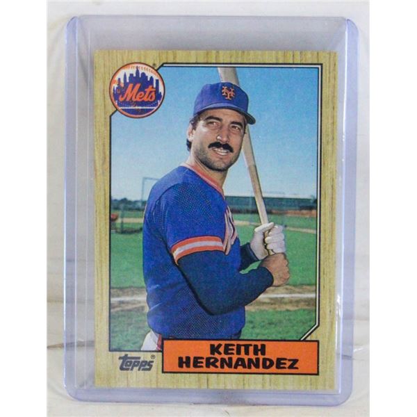 KEITH HERNANDEZ TOPPS METS 350