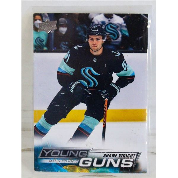 YOUNG GUNS SHANE WRIGHT SEATTLE KRAKEN