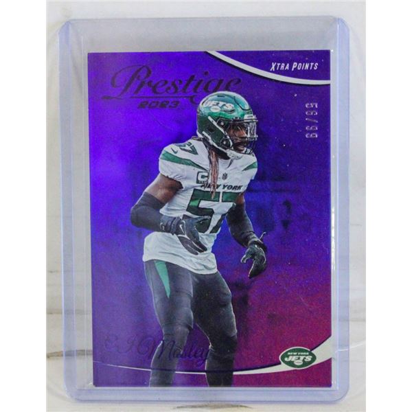 56/99 C.J. MOSLEY NEW YORK JETS PRESTIGE PANINI
