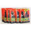 Image 1 : UNOPENED WAX PACKS 6 BATMAN WITH GUM 9 CARDS PER P
