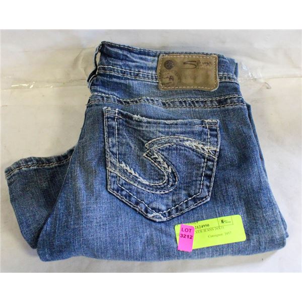 WOMEN'S SILVER JEANS 26X31