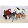 Image 1 : FLAT OF 1994 TOY HORSE FIGURINES +