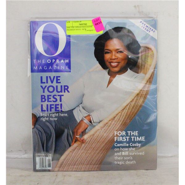 2000 THE OPRAH MAGAZINE PREMIER ISSUE- NEW