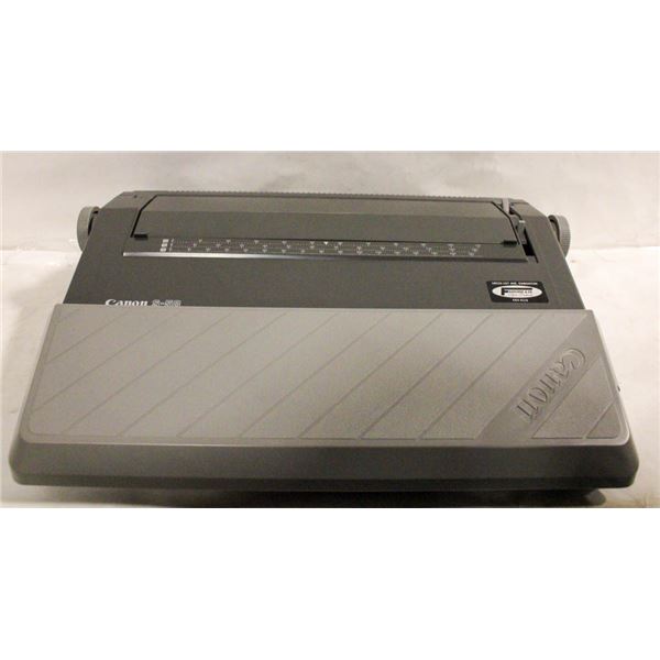 CANON S-58 ELECTRIC TYPEWRITER AND CASE