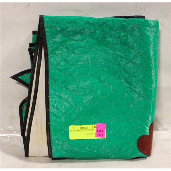 RETRO CARD TABLE COVER