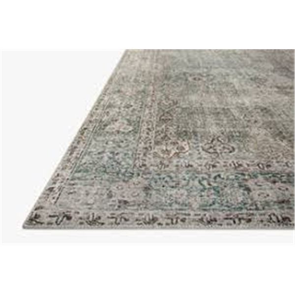 NEW LOLOI CHRIS LOVES JULIA EMERLALD/IVORY 18X18"