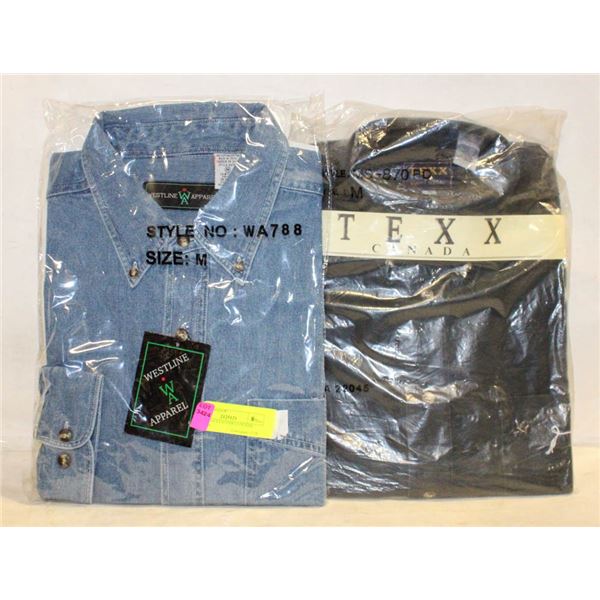 LONG SLEEVED SHIRTS DENIM MEDIUM