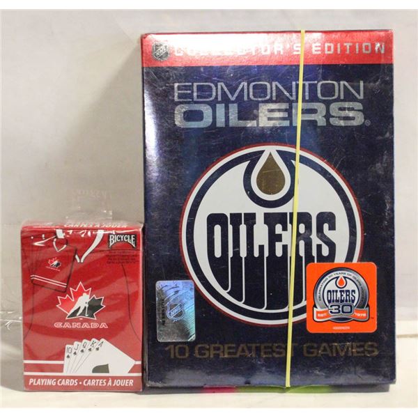 COLLECTOR OILERS & TEAM CANADA UNOPENED