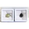 Image 1 : #247-NATURAL  SAPPHIRE 10.72CT  & CATE EYE 9.09CT