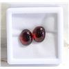 Image 1 : #284-NATURAL RED GARNET GEMSTONES 13.84CT