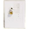 Image 1 : #72-NATURAL YELLOW CITRIN & ZIRCON PENDANT