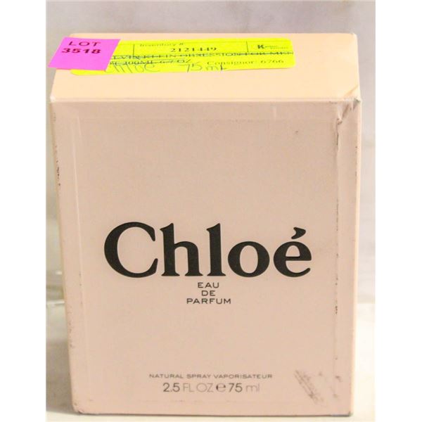 CHLOE 75ML EAU DE PARFUM IN BOX MADE IN FRANCE