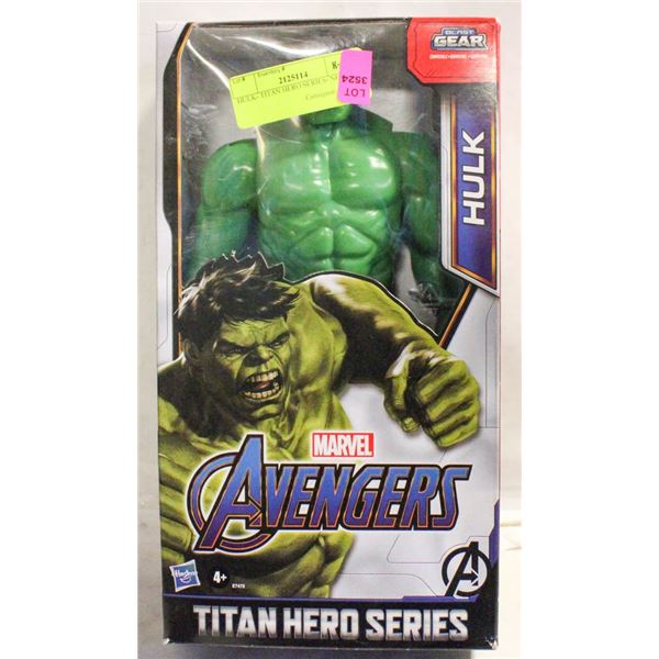 HULK- TITAN HERO SERIES- NEW