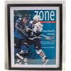 Image 1 : FRAMED OILERS TODD MARCHANT AUTOGRAPH