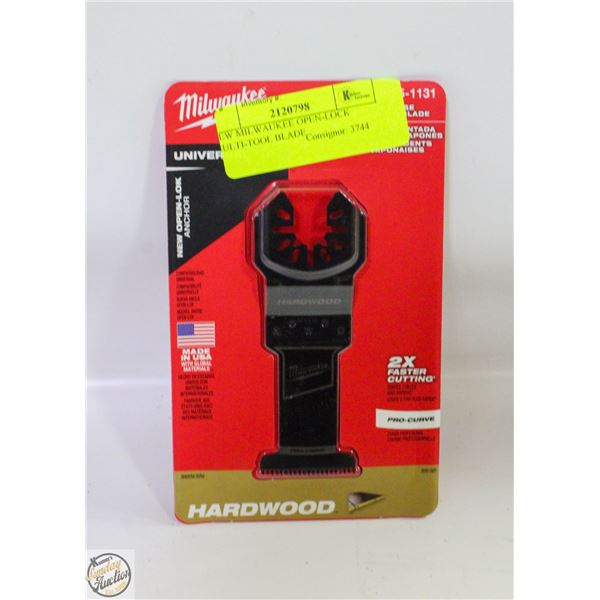 NEW MILWAUKEE OPEN-LOCK MULTI-TOOL BLADE