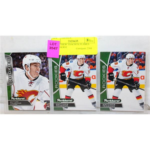 3 MATTHEW THACHUK FLAMES PARKHURST