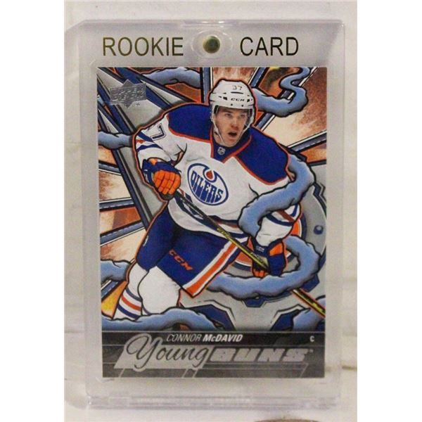 2024/25 CONNOR MCDAVID UD YOUNG GUNS