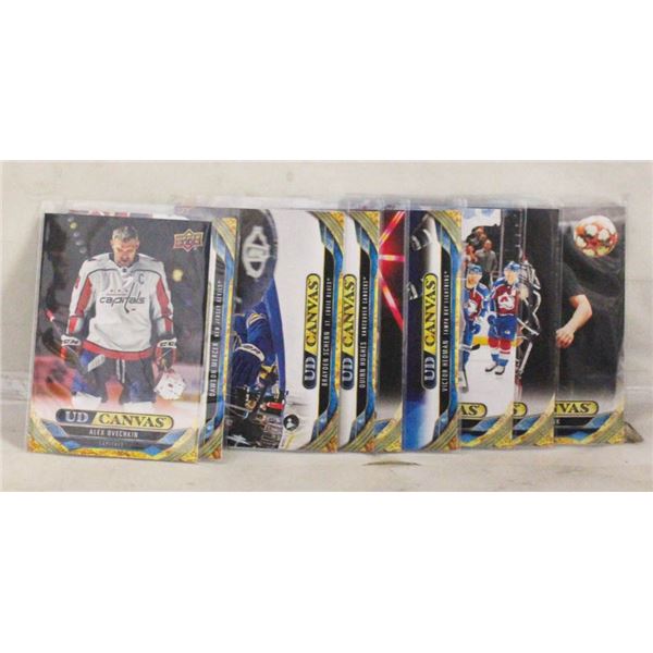 10x 2024/25 UD SERIES 1 UD CANVAS CARDS