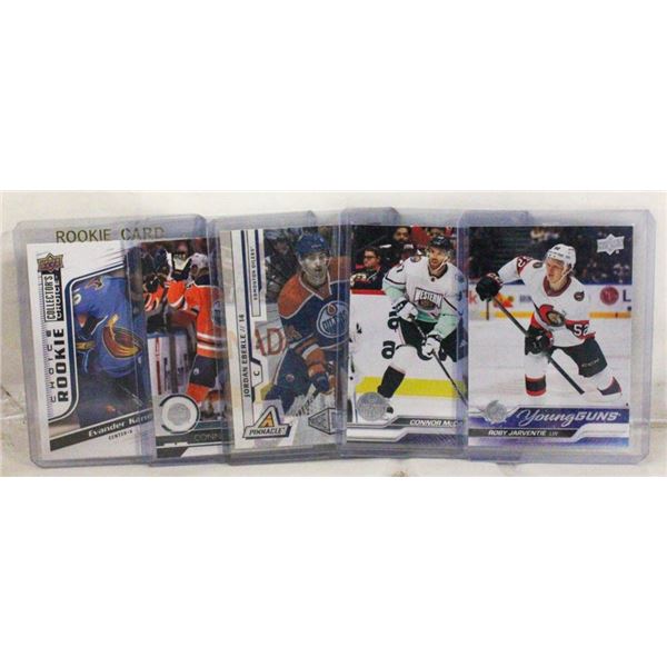 OILERS HOCKEY CARD LOT