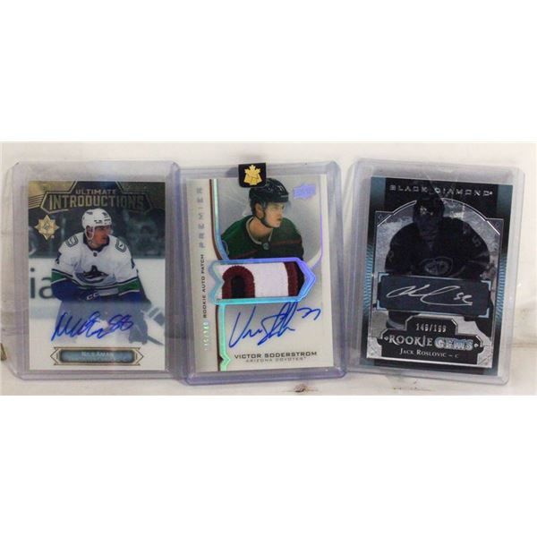 ROOKIE AUTO CARDS