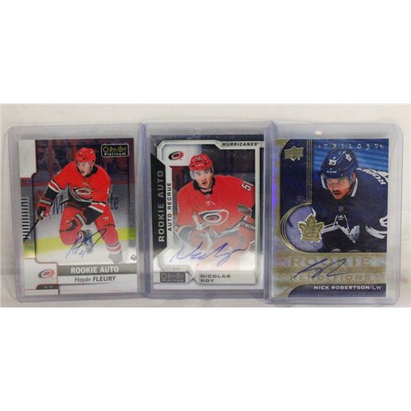 ROOKIE AUTO CARDS