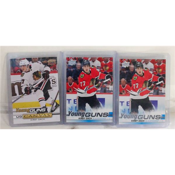 KIRBY DACH YOUNG GUNS LOT