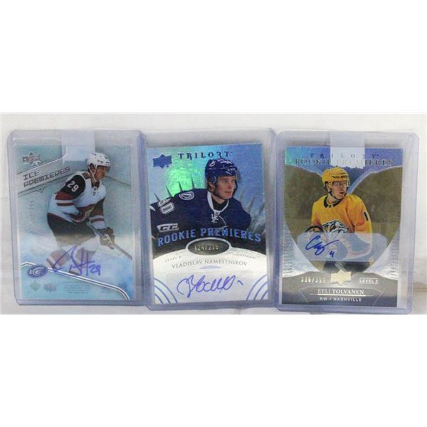 ROOKIE AUTO CARDS