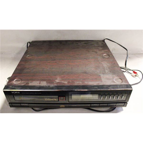 YORX DIGITAL AUDIO CD PLAYER