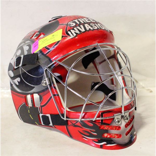 STREET INVASION GOALIE MASK SIZE LARGE