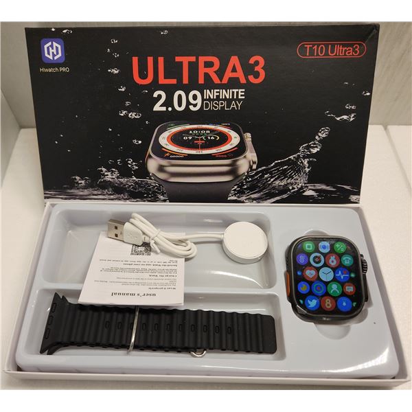 NEW T10 ULTRA 3 BIG 2.09" SMARTWATCH