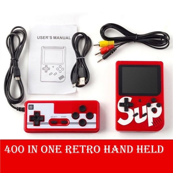 400-IN-1 SUP MINI 3" HANDHELD & TV GAMING CONSOLE