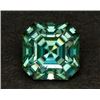 Image 1 : 1.94 CT 6*6 MM VVS1 VIVID BLUE ASSCHER CUT LOOSE
