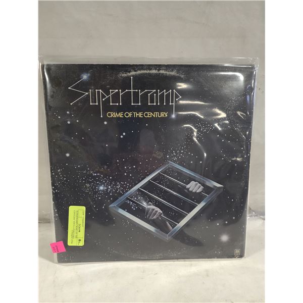 SUPERTRAMP CRIME OF THE CENTURY VINYL LP RECORD