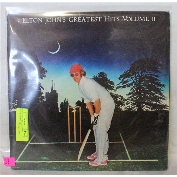 ELTON JOHN'S GREATEST HITS VOLUME II VINYL LP