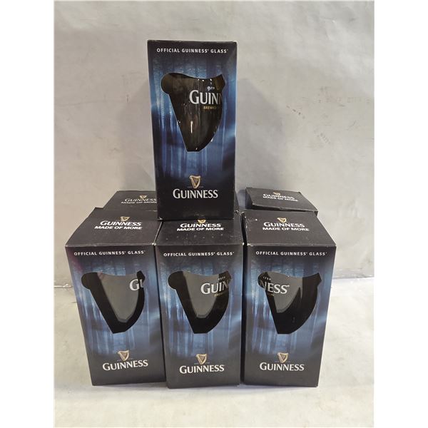NEW IN BOX SET OF 7 GUINNESS BEER MUGS