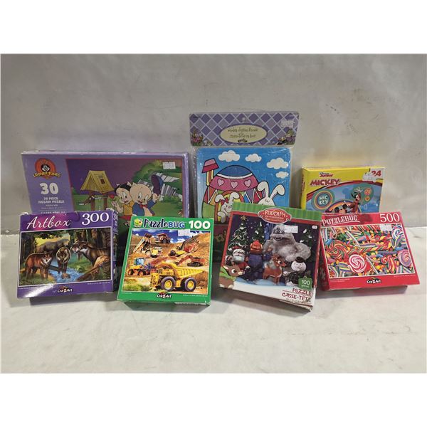 ASSORTED KIDS PUZZLES