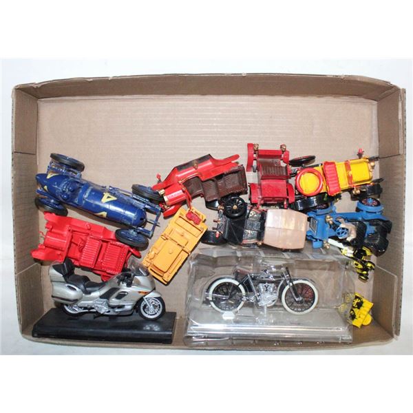 FLAT OF ASSTD VINTAGE AUTOMOTIVE TOYS /