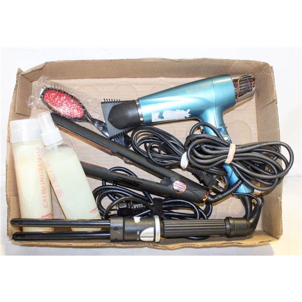ESTATE FLAT OF PREVIOUSLY OWNED HAIR APPLIANCES +