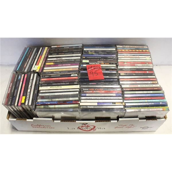 APPROX 85 CDS IN FLAT
