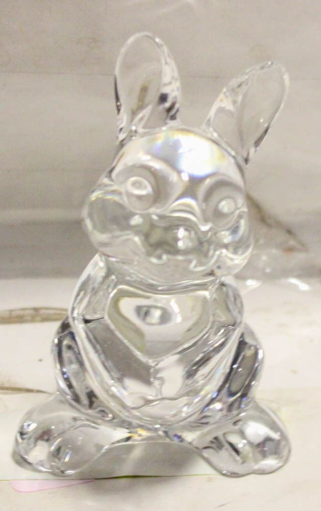 Lead Crystal Rabbit BOHEMIA CZECH REPUBLIC LEAD CRYSTAL RABBIT