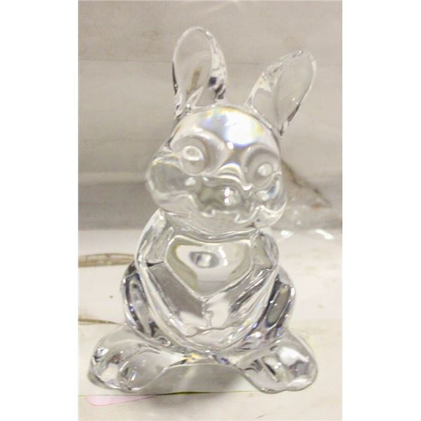 BOHEMIA CZECH REPUBLIC LEAD CRYSTAL RABBIT