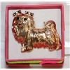 Image 1 : YORKSHIRE TERRIER BROOCH 1.61”X1.3”