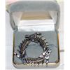 Image 1 : NEW 3 HEAD DRAGON BROOCH SILVERY 1.97”