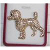 Image 1 : NEW POODLE BROOCH FILLED WITH